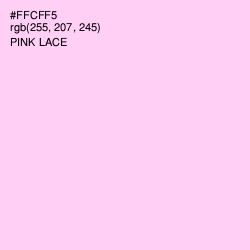 #FFCFF5 - Pink Lace Color Image